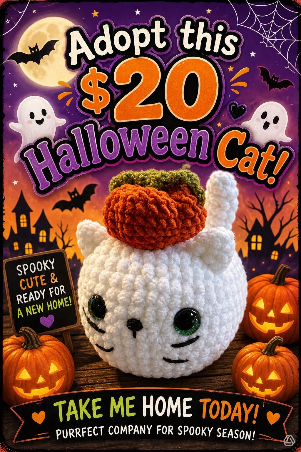 Halloween Loaf Cats!