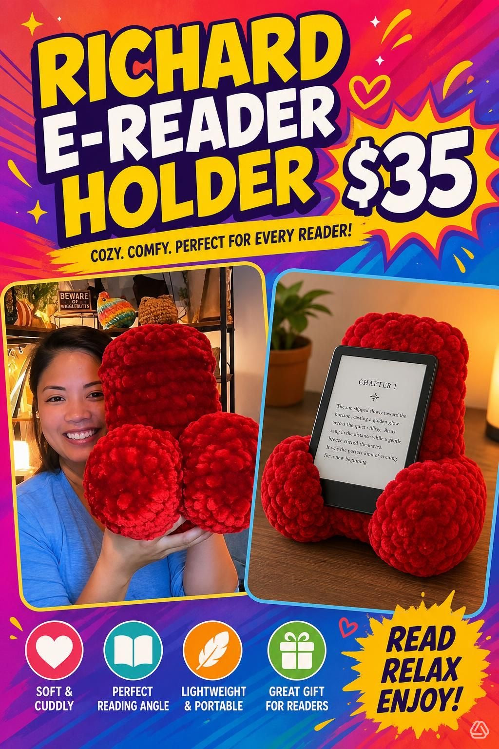 Ween E-Reader Stand
