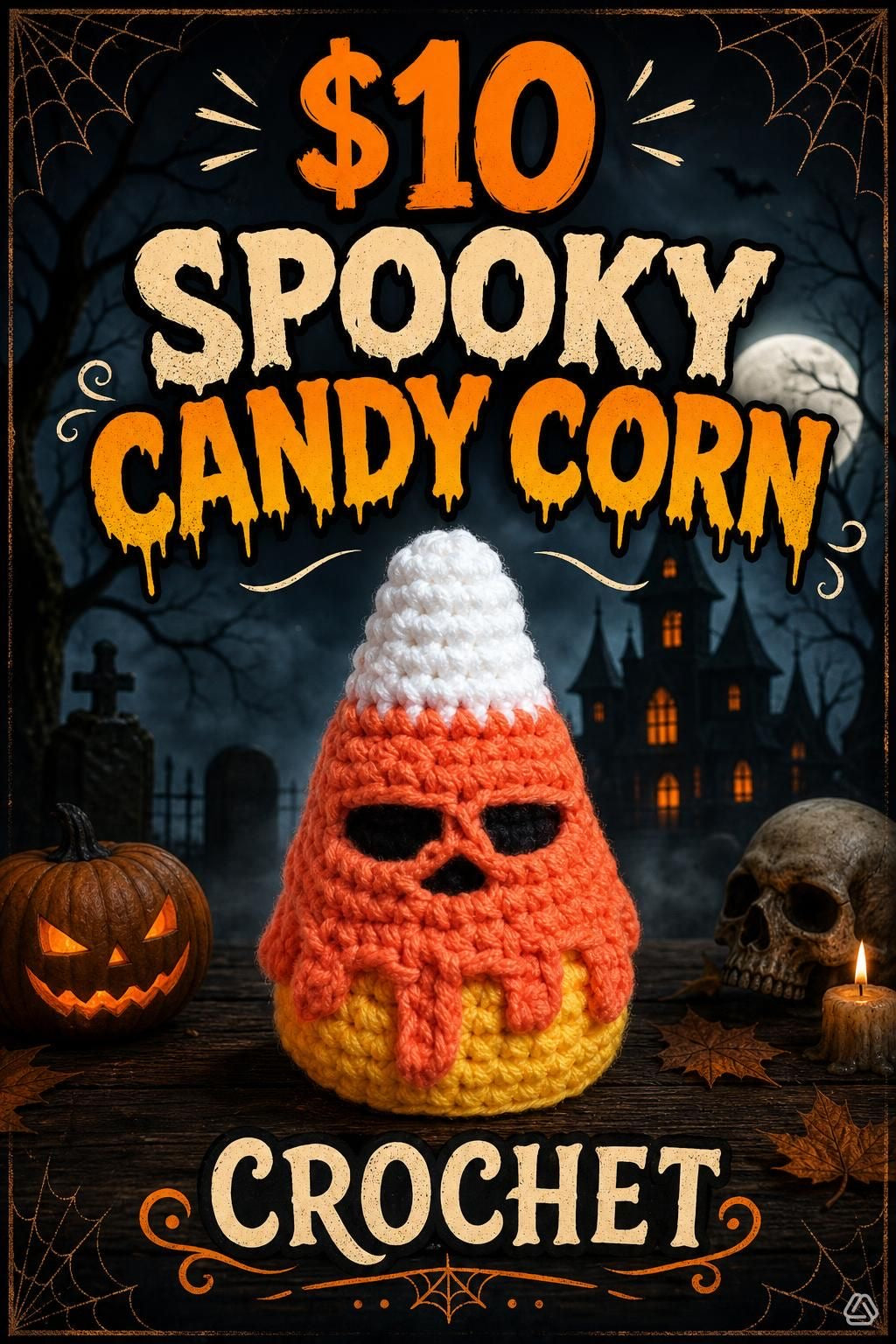 Spooky Candy Corn