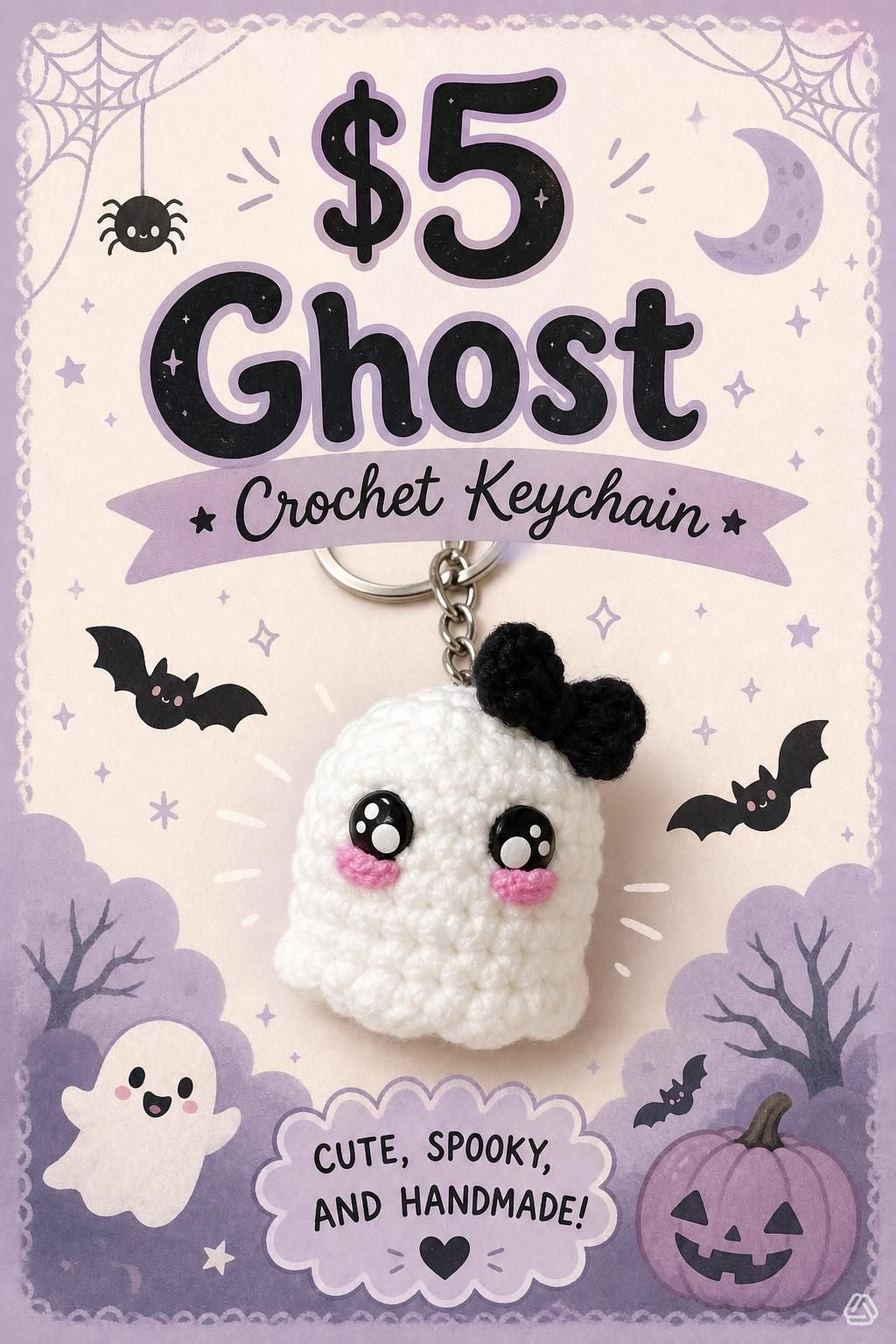Ghost Keychain