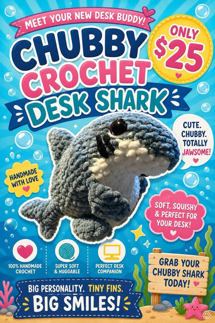 Chubby Shark $25