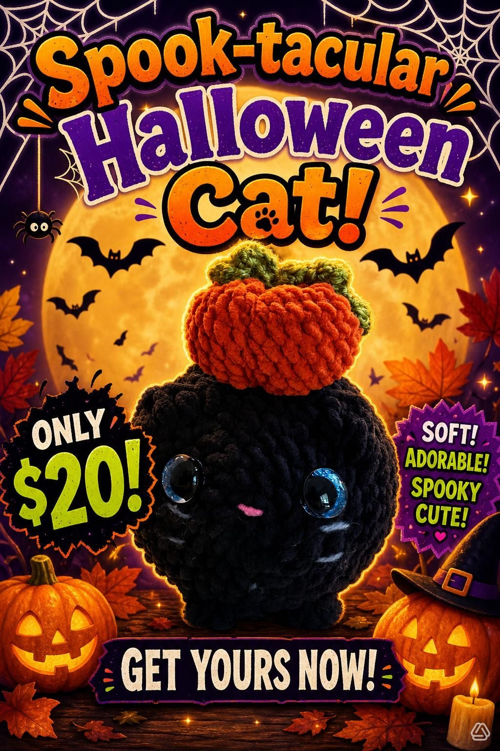 Halloween Loaf Cats!